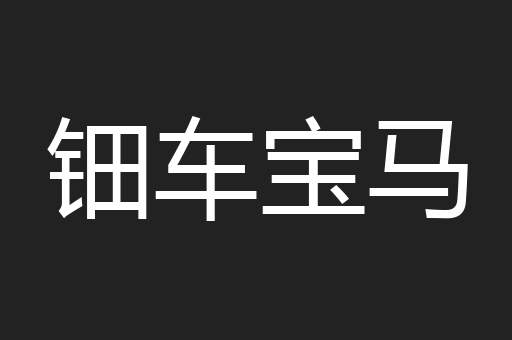 钿车宝马