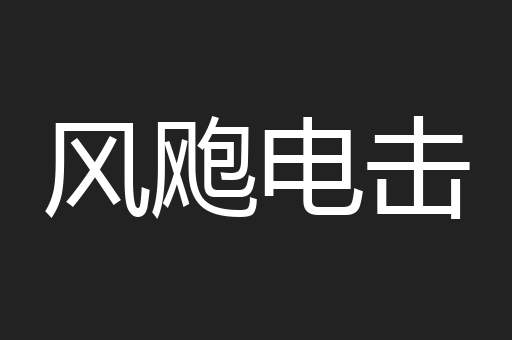 风飑电击